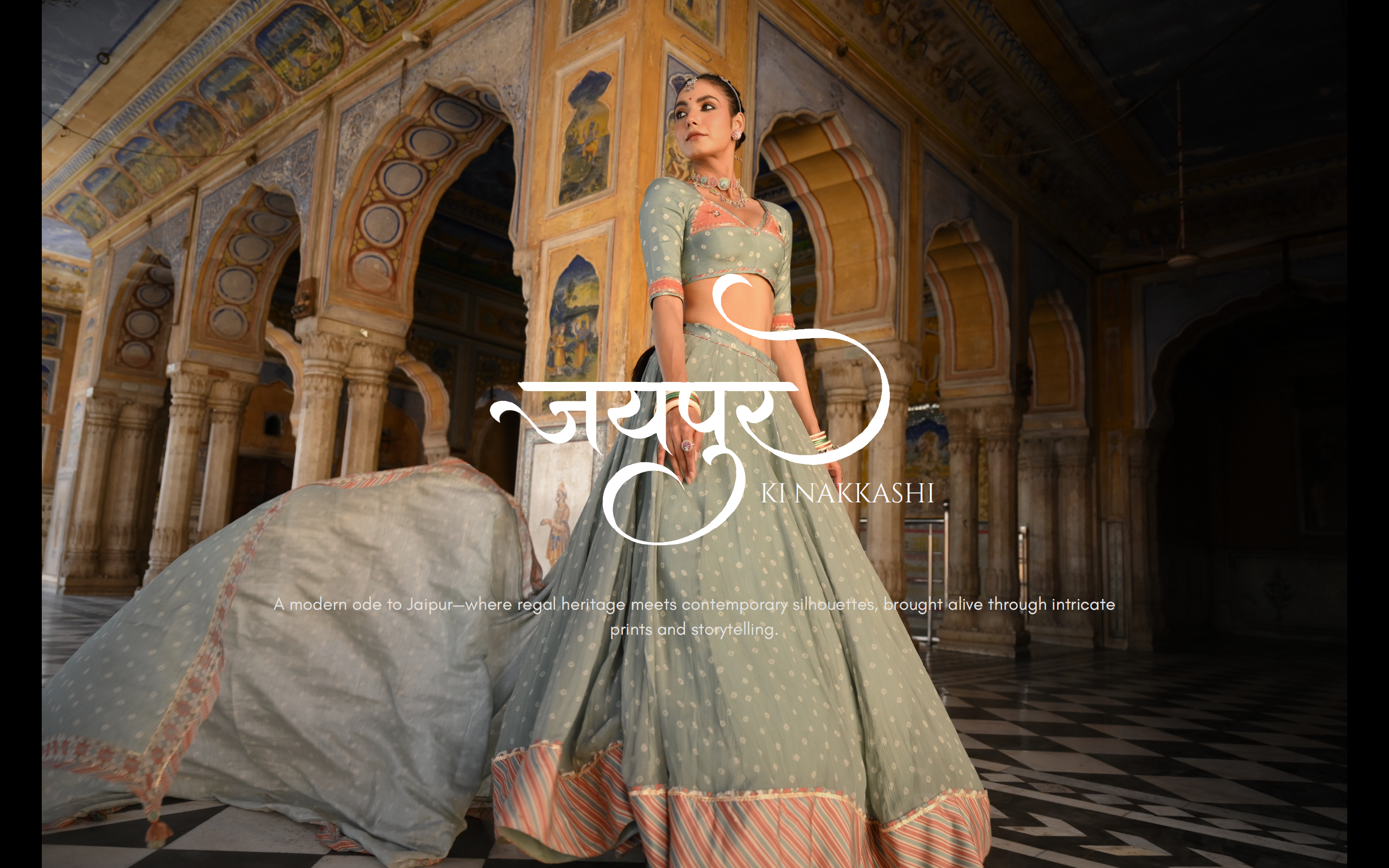 Jaipur Ki Nakkashi textile branding project